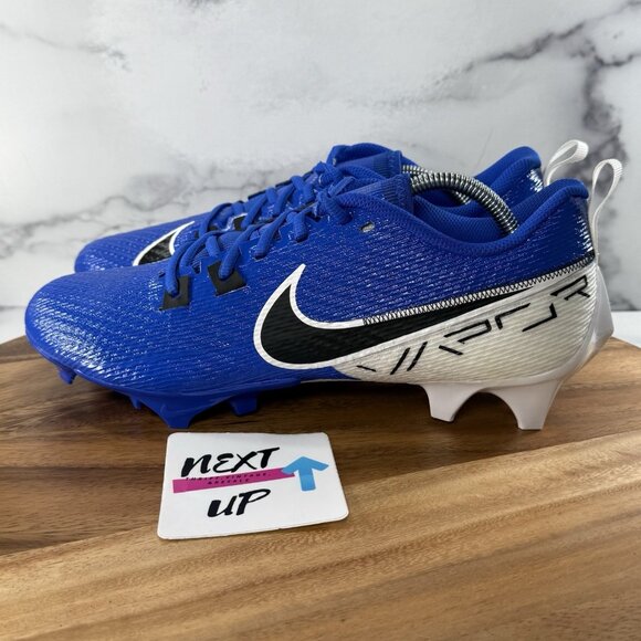 Nike Vapor Edge Speed 360 2 Football Cleats Mens Sz 10.5 Blue White DA5455-400 - Picture 1 of 9
